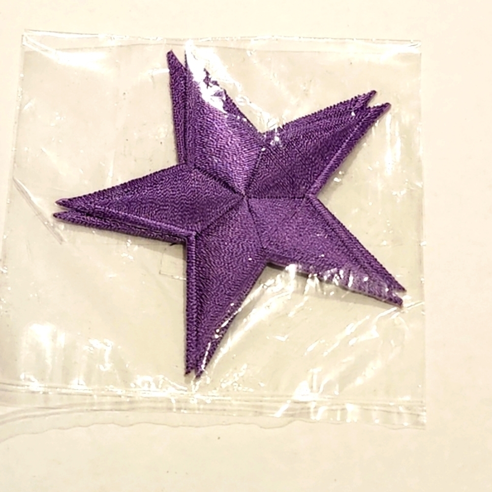 *4 for $20* 2pc Set - Large Purple Star Patchs